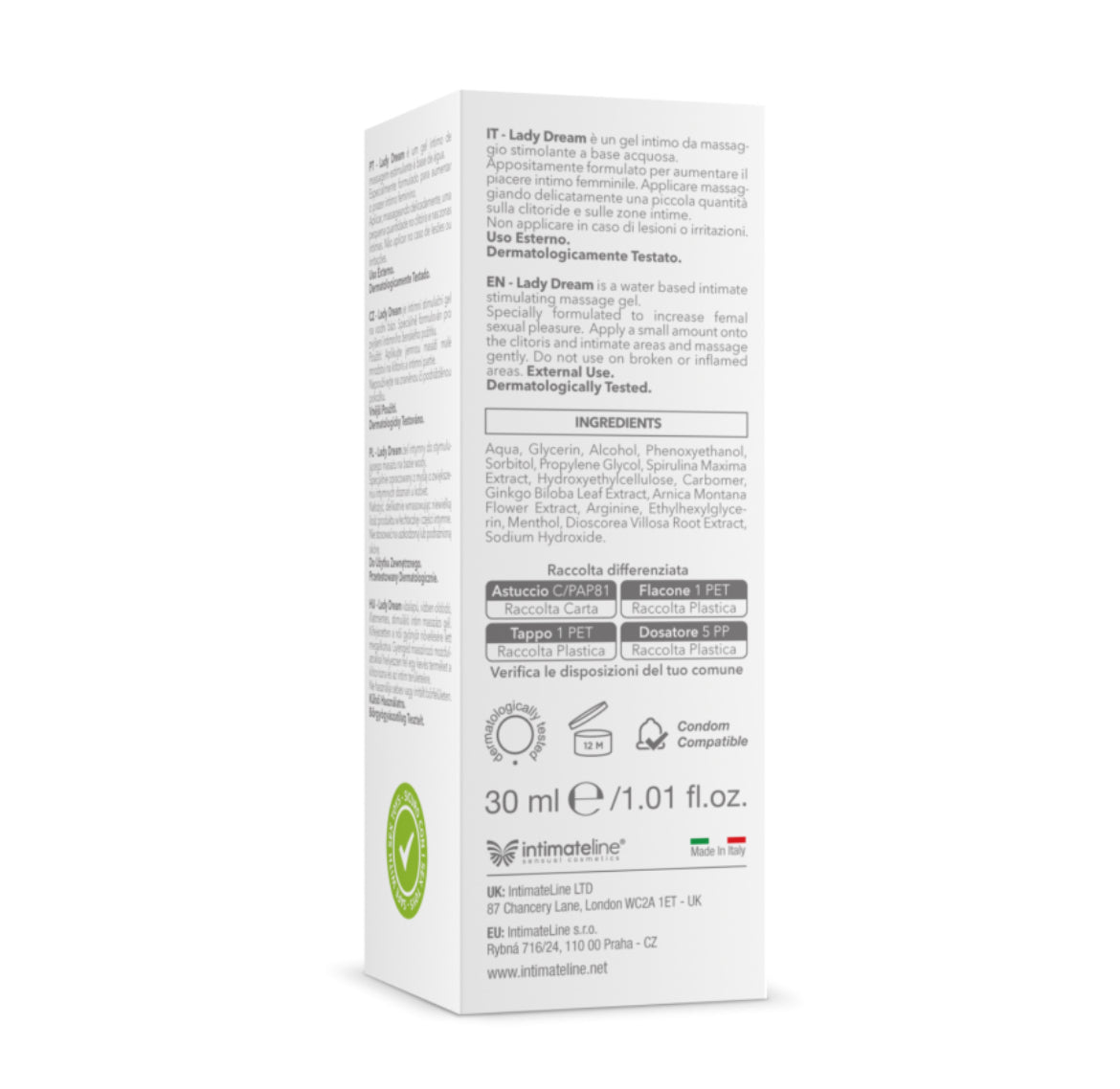 Preparati a conoscere Lady Dream, il gel stimolante clitorideo che trasformerà ogni tuo incontro in un'esperienza da favola (ma molto, molto più piccante!).  