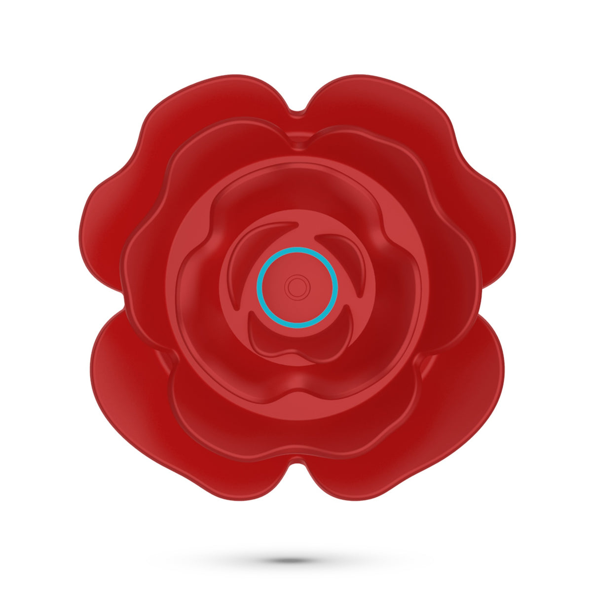 SexToy ROMEO - plug anale vibrante con stoppino a forma di rosa e movimento thrusting up&down - 10 modalità di spinta e 10 di vibrazione.