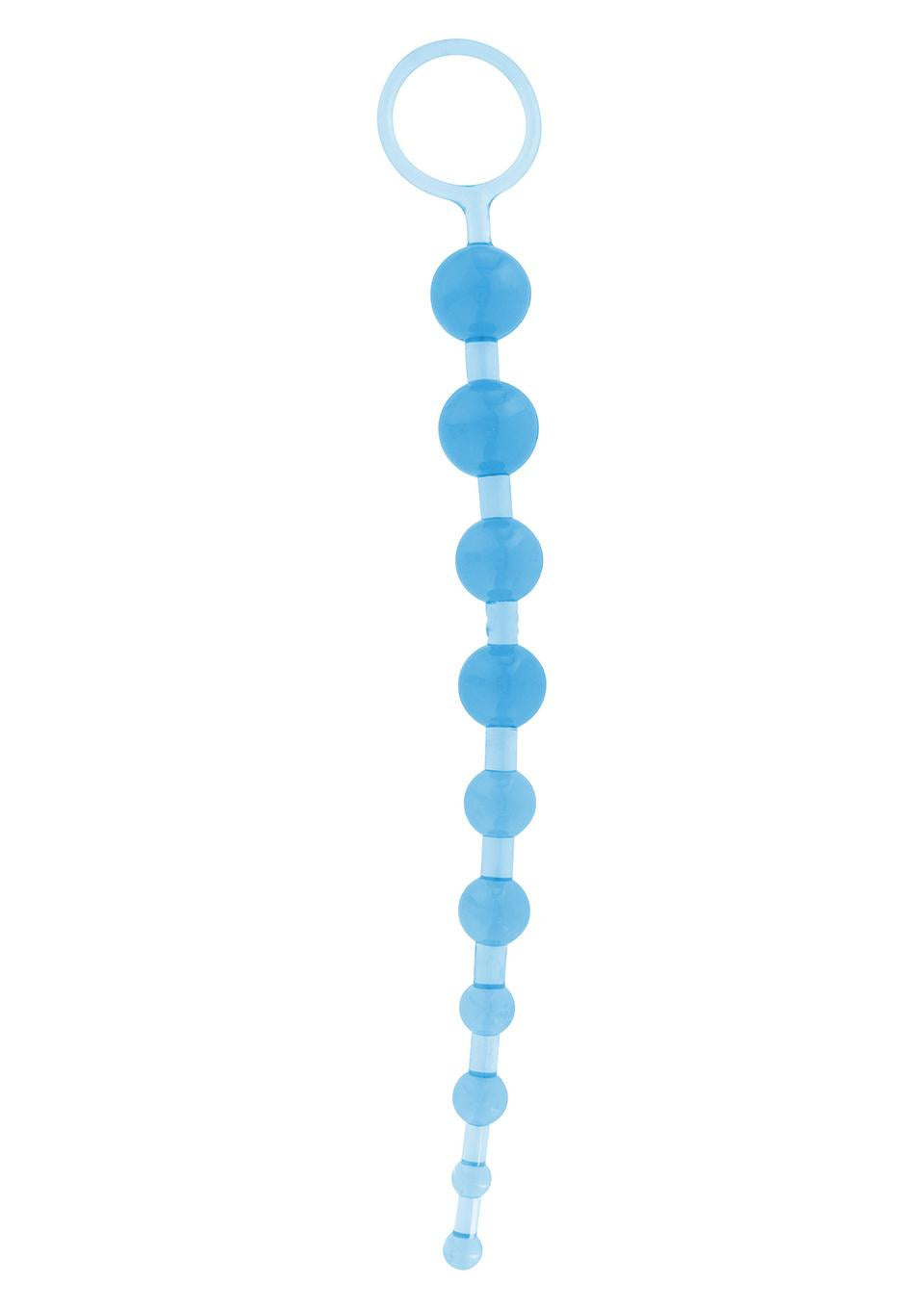 SexToy - Thai Toy Breeds - Thai Balls: palline anali con diametro crescente per la dilatazione graduale della cavità anale. Stoppino ad anello per un utilizzo pratico e comodo 