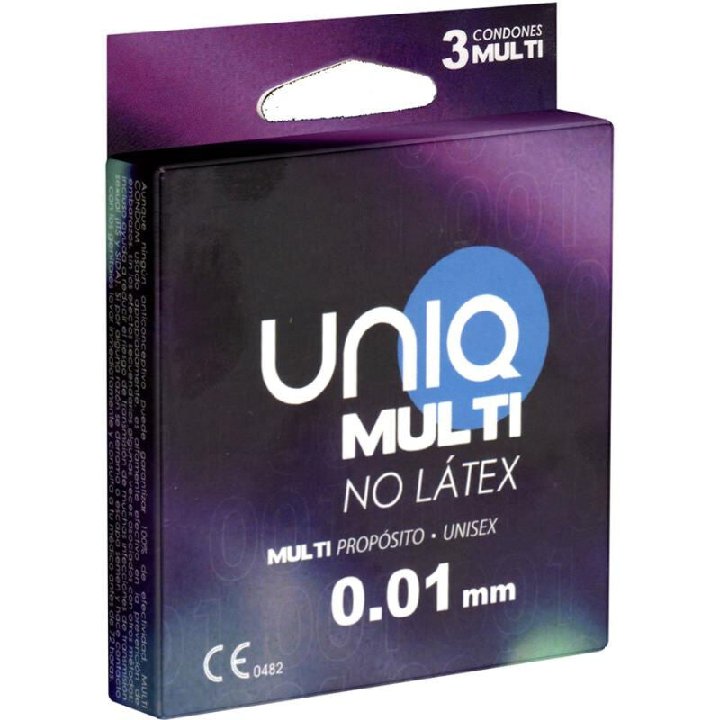 Pack di 3 profilattici unisex: perfetti per essere indossati sia da lui, che da lei.