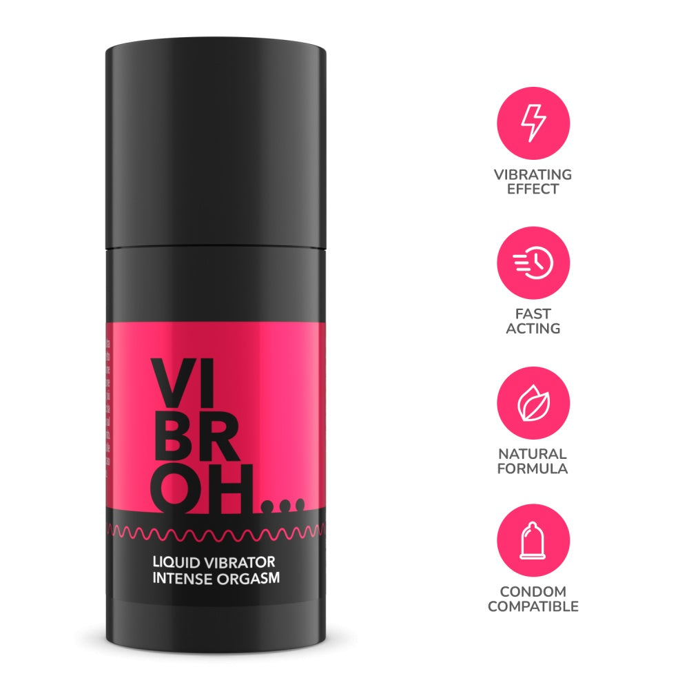 Con VibrOh, olio stimolante a effetto vibrante, ogni tocco si trasforma in un'esplosione di brividi! Una sola goccia applicata su clitoride, glande o capezzoli basta per accendere un formicolio travolgente: merito della sua formula naturale che stimola la circolazione e regala sensazioni pulsanti e profonde.