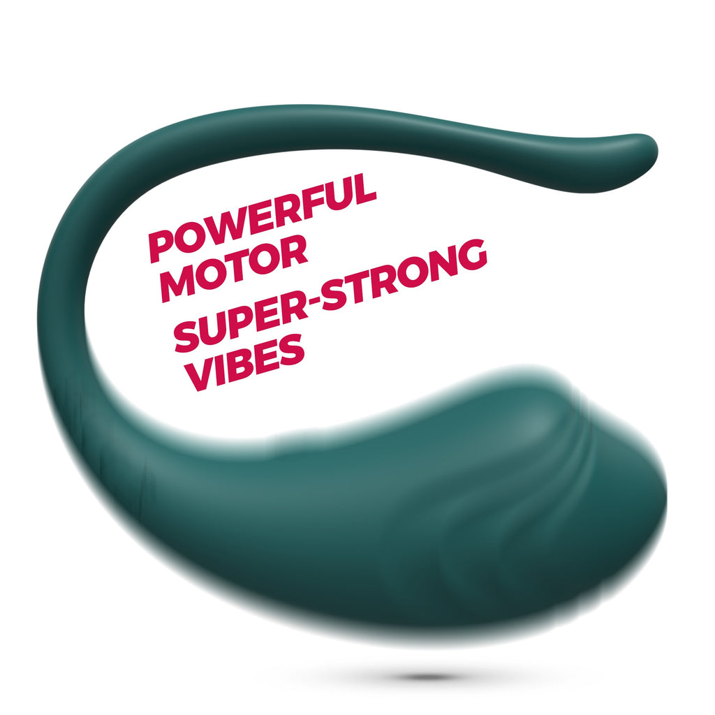 SexToy EggStasy: ovetto vaginale vibrante con telecomando per il controllo a distanza (portata massima 10/15m).
