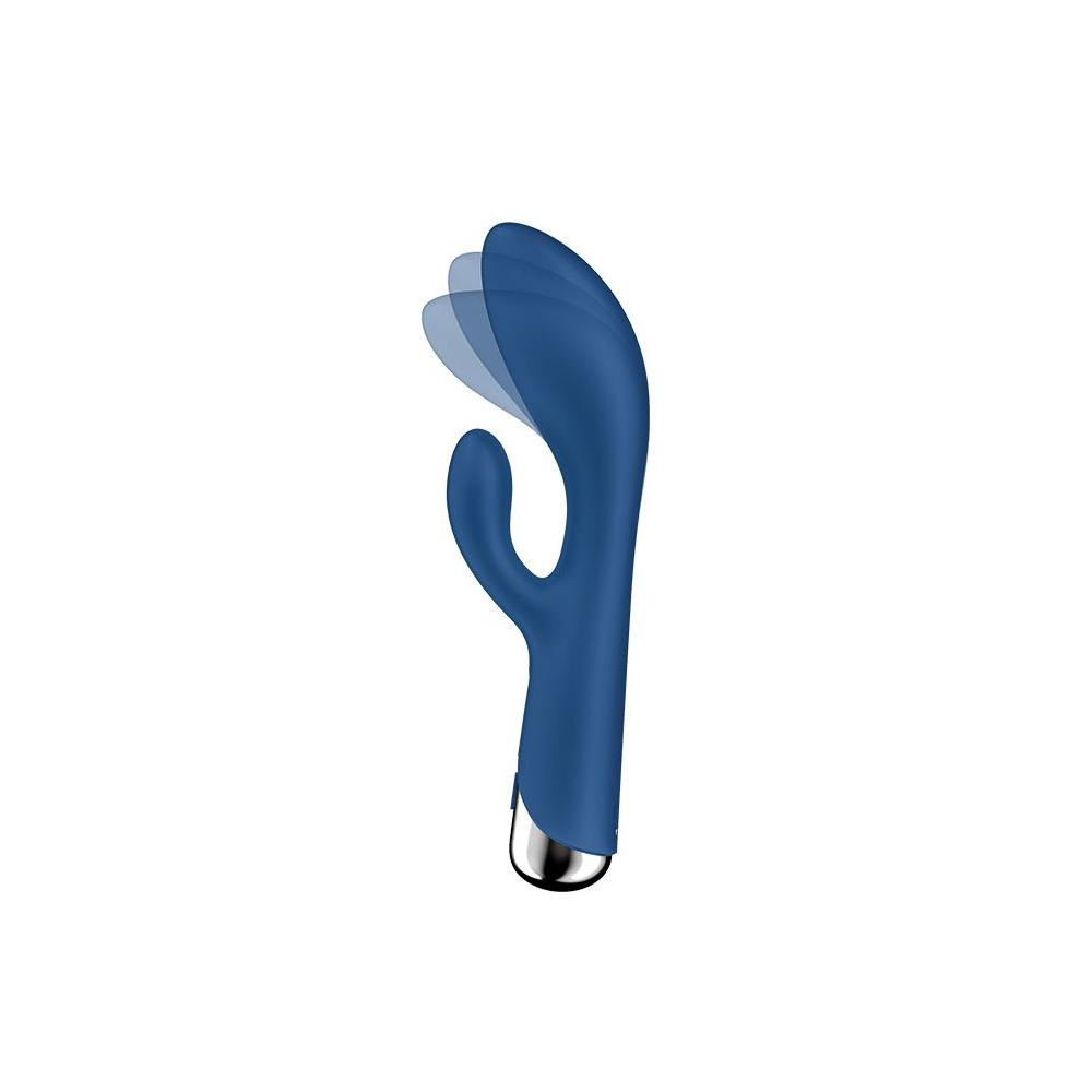 Vibratore rabbit dalla funziona rotante, silicone biocompatibile di alta qualità
