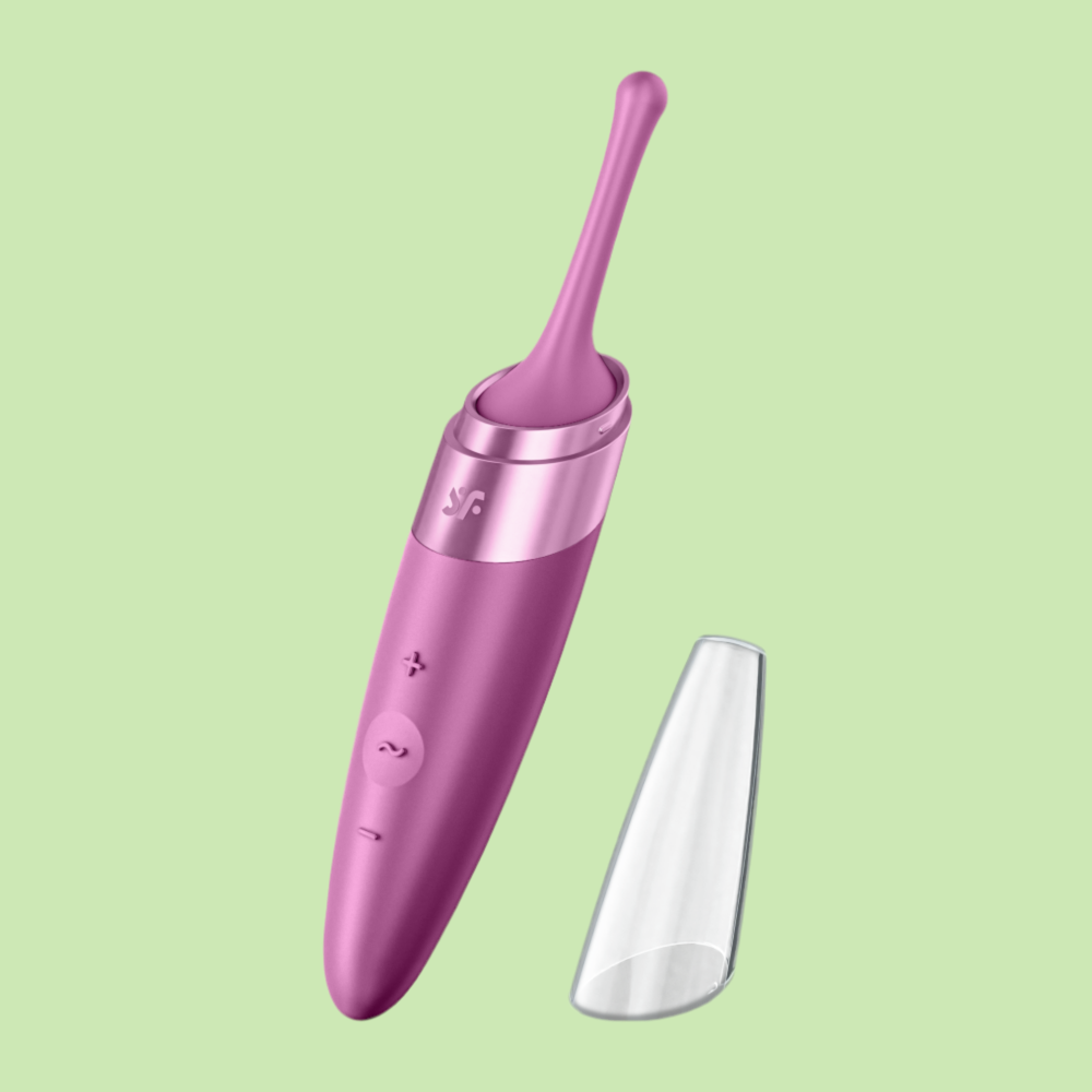 Vibratore da stimolazione esterna e clitoridea: stimolatore per clitoride multi-vibrazione, marca: Satisfyer