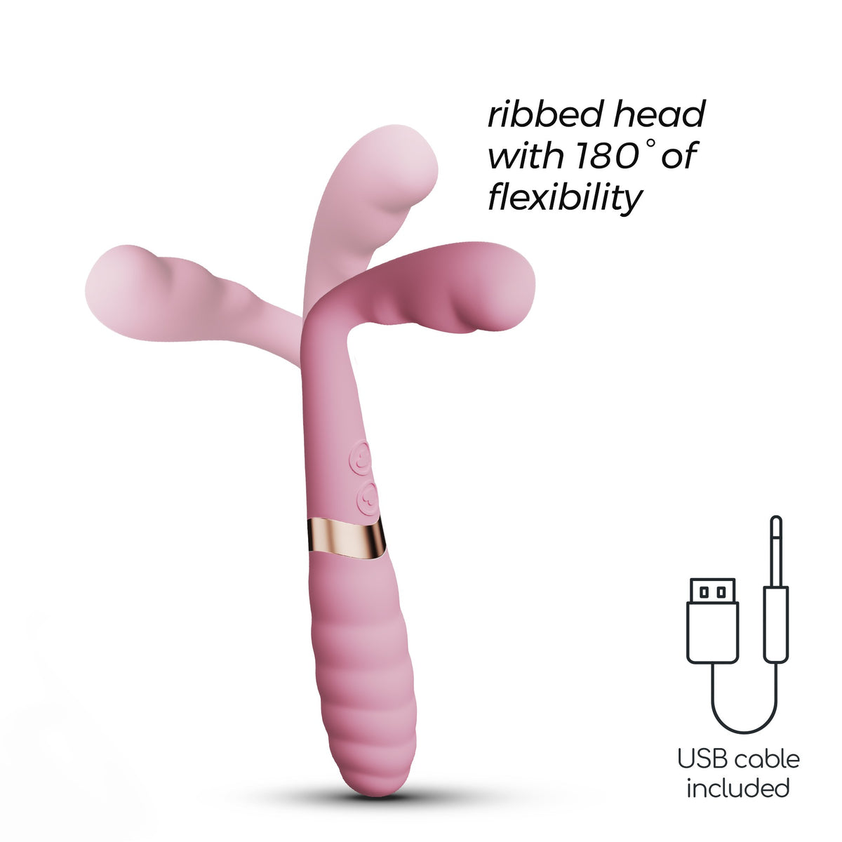 SexToy Super Mister G: vibratore vaginale tascabile multi-vibrazione e multi-stimolazione, due estremità vibranti. Ricaricabile con cavo USB incluso.