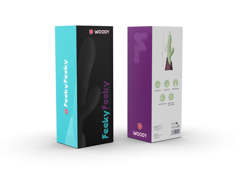  WOODY è il rabbit dal nome che ricorda un certo cowboy famoso (sì, quel Woody) – ma qui, la story lo racconti tu... e finisce con un gran bel finale.

Grazie alla sua funzione vibrante, la testina più piccola stimola il clitoride in tutte le direzioni: orarie, antiorarie e anche alternate – facendoti perdere la testa quando vuoi, come vuoi...tutte le volte che vuoi 
