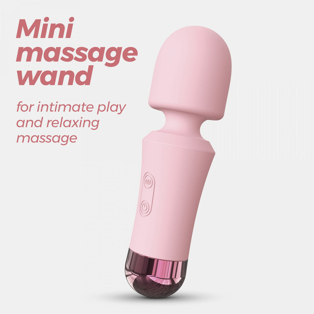 Piccola, rosa e sempre pronta a esaudire i tuoi desideri… di piacere! Non avrai bisogno di bacchette magiche: Wanda è il mini wand che concentra vibrazioni potenti in un formato compatto e discreto, perfetto da tenere nel cassetto, nella borsa o da portare in viaggio. 