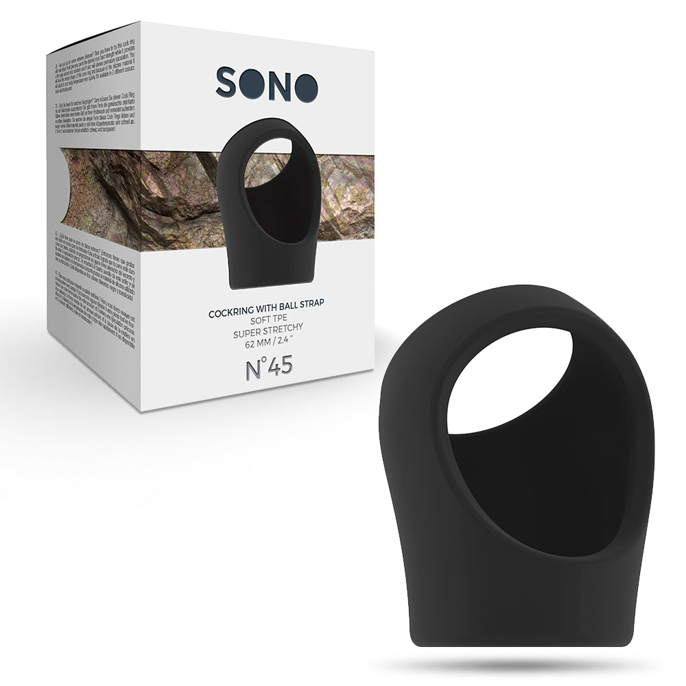 SONO e` l'anello fallico per pene e testicoli super elastico che ti aiuta a durare di piu`