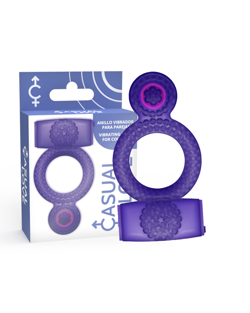 Con Casual Love, l’anello vibrante che sostiene, vibra e stuzzica puoi sperimentare erezioni più potenti e durature, vibrazioni pazzesche e una stimolazione extra anche per lei grazie alla linguetta vibrante… perché ogni dettaglio conta, giusto? 