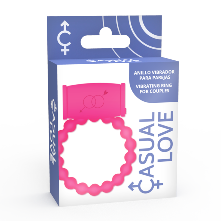 anello per il pene con stimolatore bullet per il clitoride. Perfetto per avventura intime in coppia.