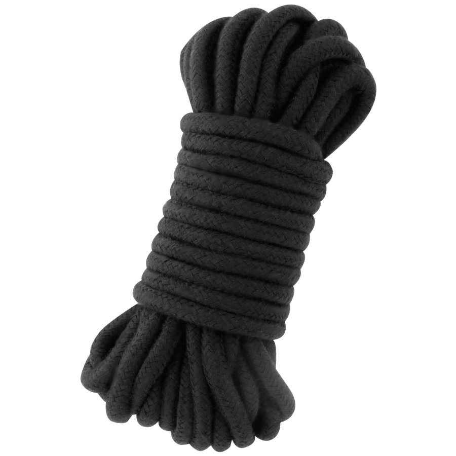 Legàmi è lunga 10 metri, fatta in cotone super resistente e pensata per chi ama esplorare — tra giochi di potere, nodi shibari da manuale e legature da lasciare senza fiato