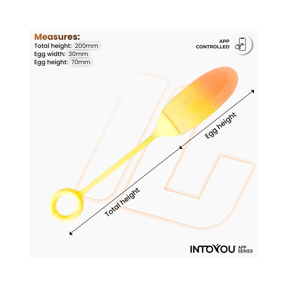 IntoYou: Ovetto vaginale vibrante con applicazione integrata per il controllo da remoto. Disponibile in 2 diverse colorazioni.