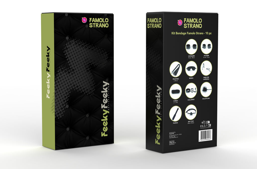 Il kit perfetto per chi vuole spingersi più in là e ha un estro un po’ ribelle. Se la tua voglia di divertimento include un pizzico di audacia e la voglia di esplorare nuove dinamiche, farlo… strano con questo kit potrebbe essere la tua nuova ossessione.