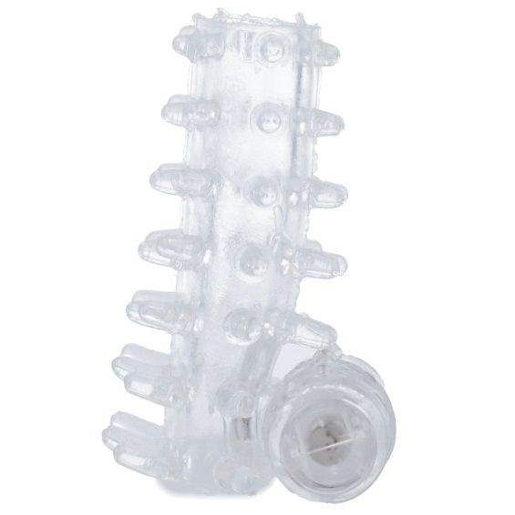 Estendi il divertimento e fai durare il piacere con questa guaina vibrante per il pene. Il potente bullet vibrante al suo interno fornisce incredibili vibrazioni per te e il tuo partner, mentre l'anello super elastico aiuta a mantenere erezioni più dure e durature. 