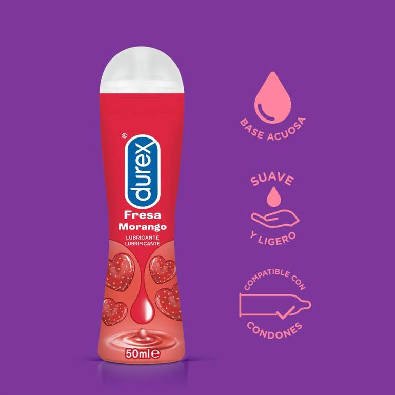 Lubrificante Durex Original 50ml Fragola