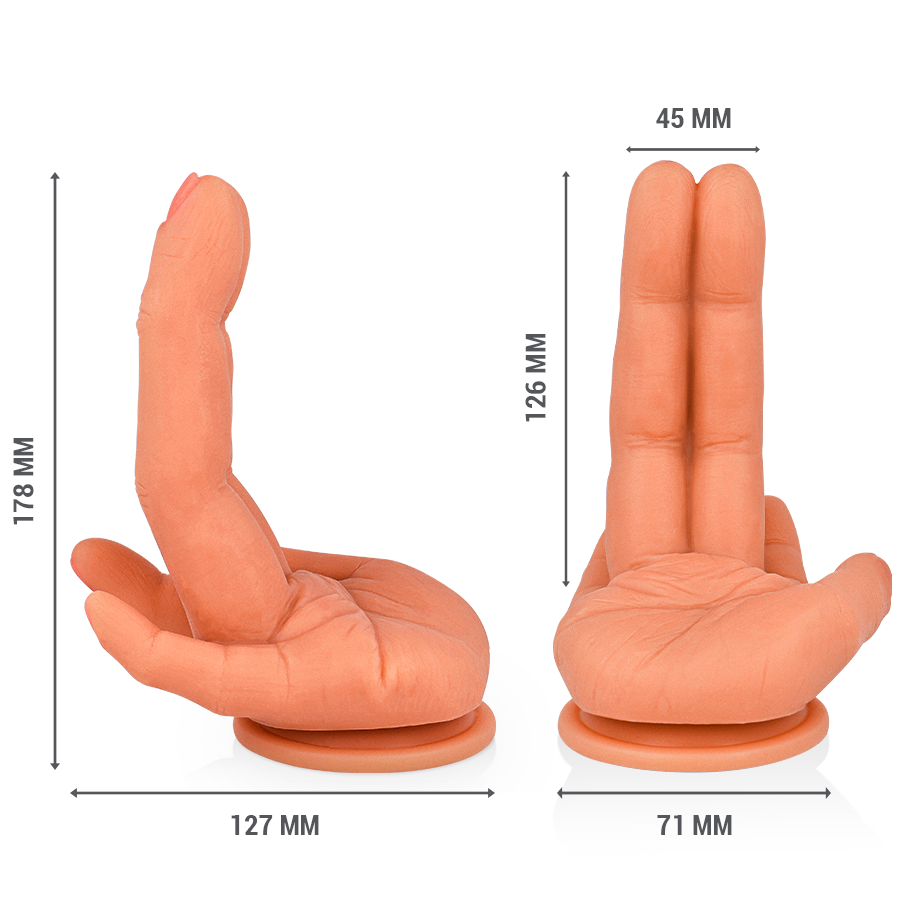 LEELA STIMOLATORE DEL PUNTO G A mano flessibile 12,6 CM