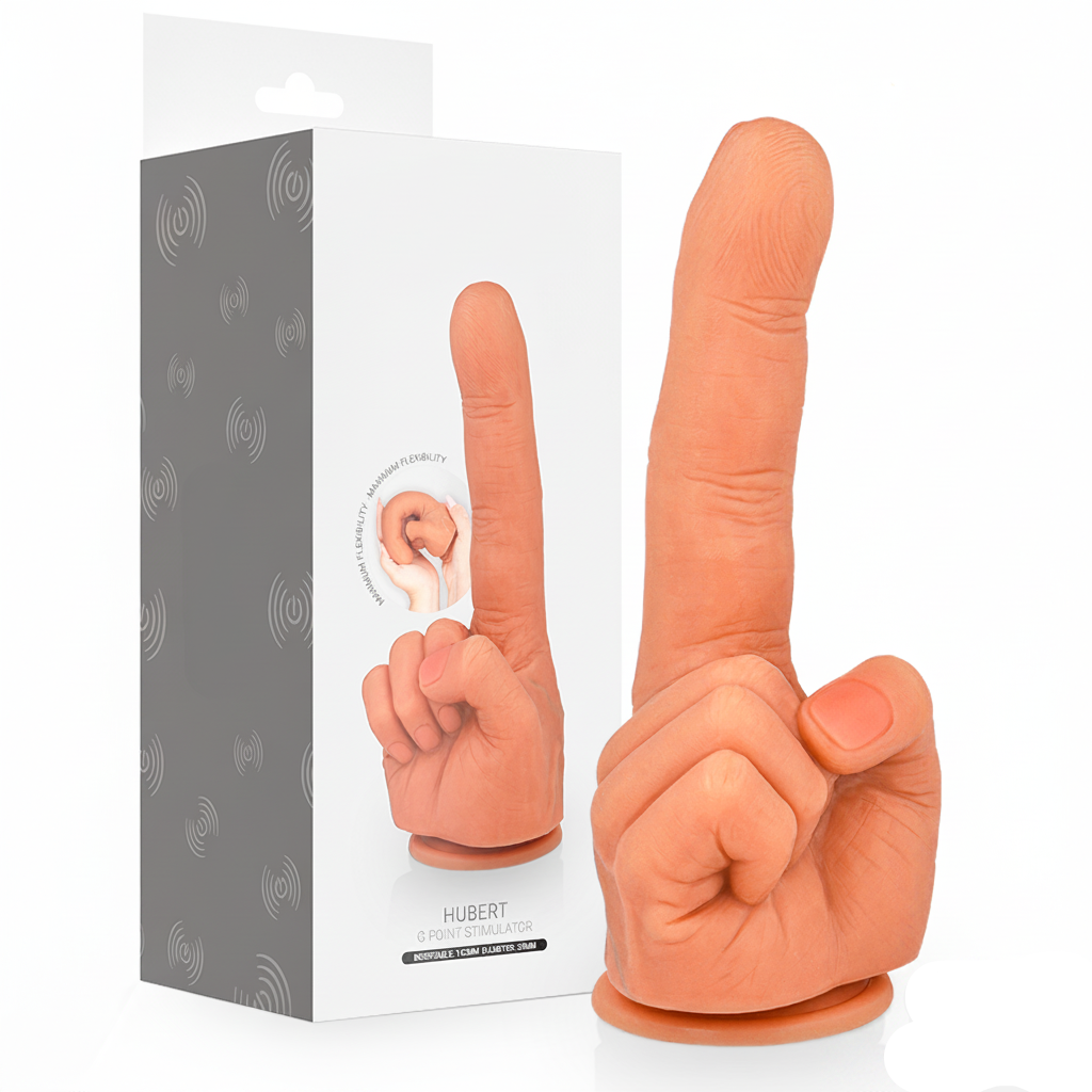 HUBERT STIMOLATORE PUNTO G flessibile mano 14,2 CM