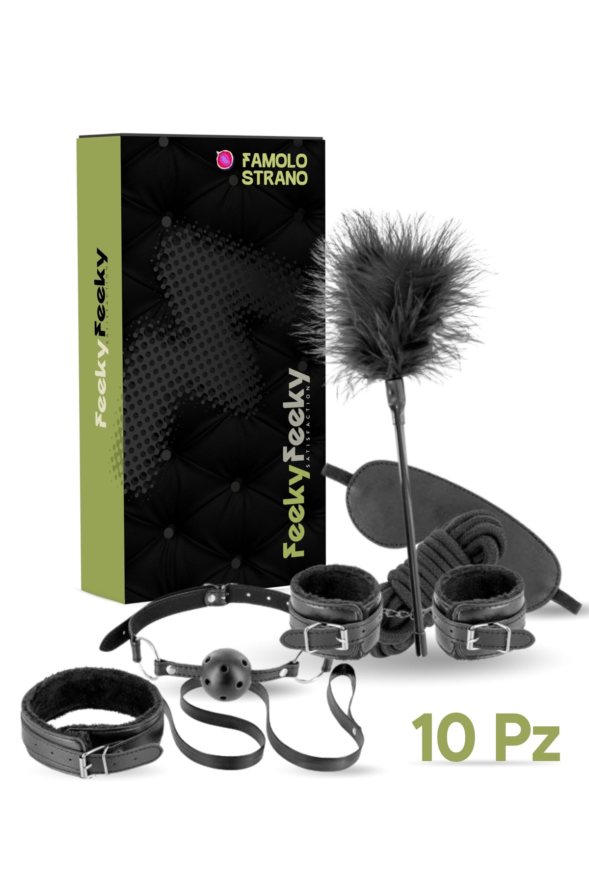 Il kit perfetto per chi vuole spingersi più in là e ha un estro un po’ ribelle. Se la tua voglia di divertimento include un pizzico di audacia e la voglia di esplorare nuove dinamiche, farlo… strano con questo kit potrebbe essere la tua nuova ossessione.