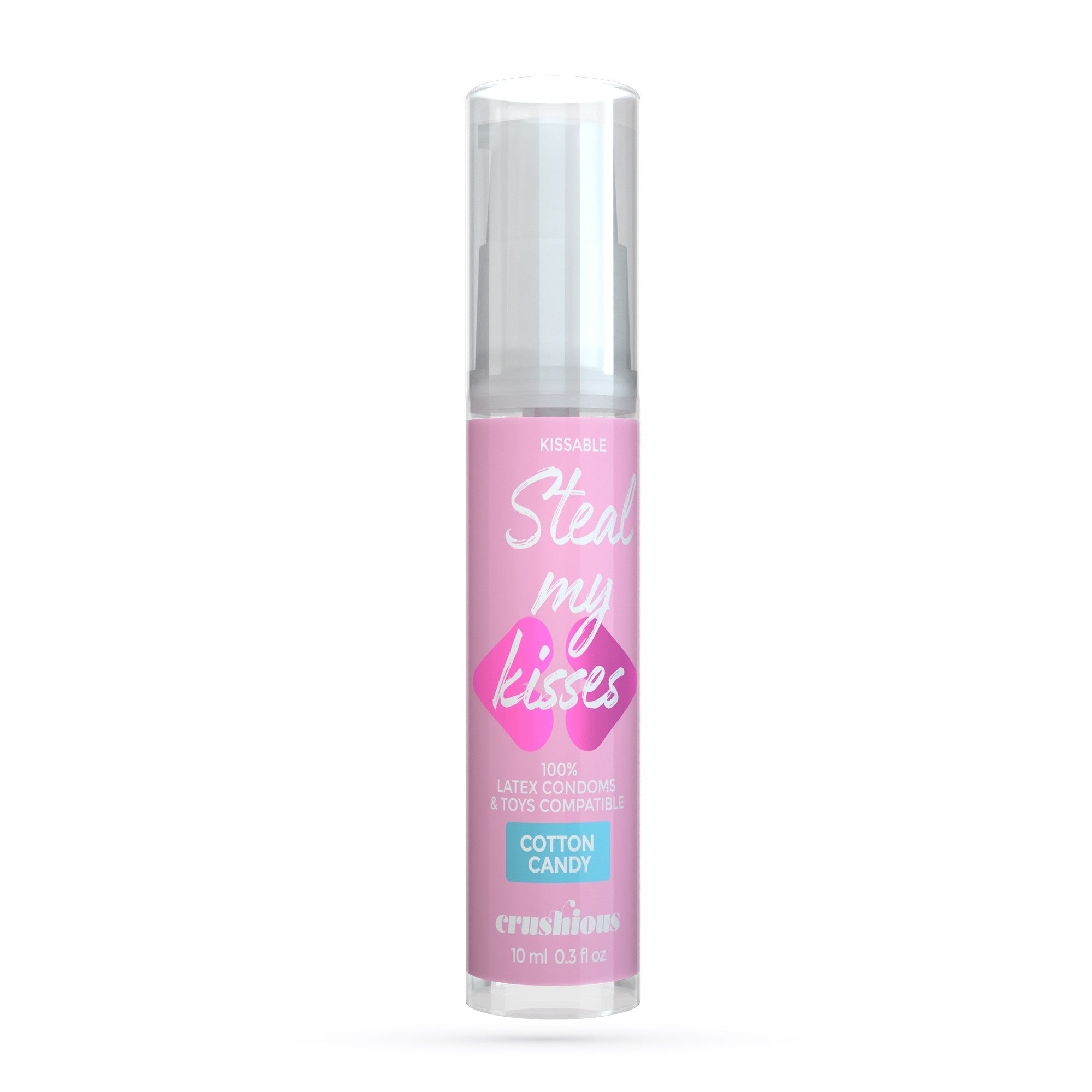 Lubrificante aromatizzato Steal My kisses gusto Zucchero Filato, confezione da 10ml
