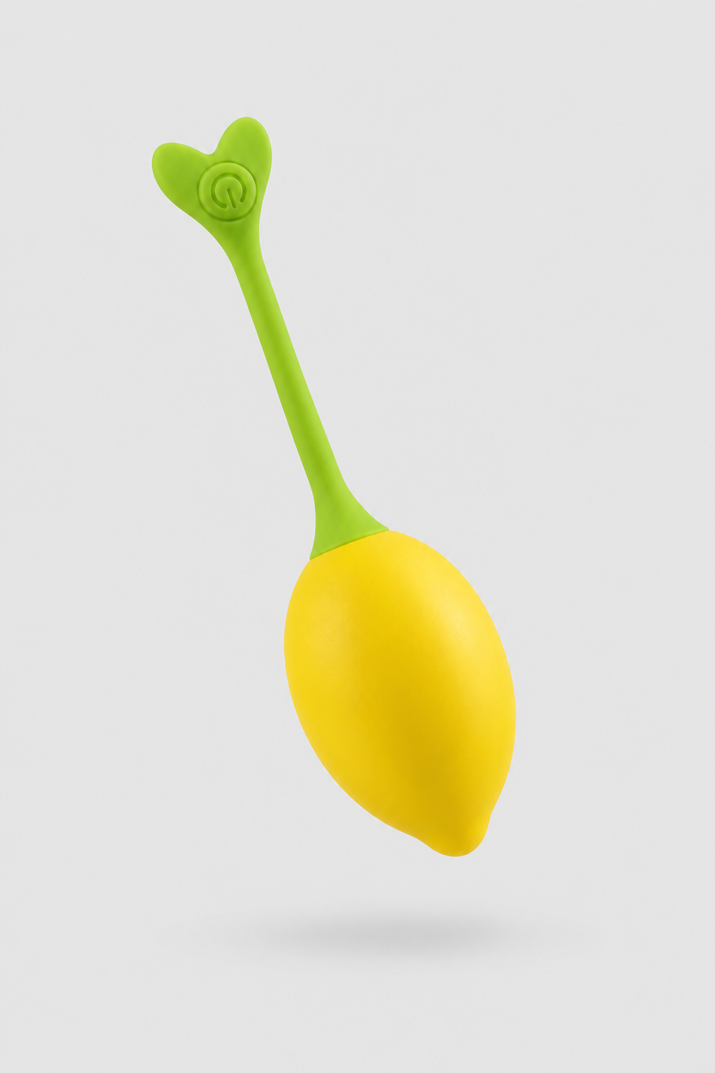 Render premium Ovetto Magic Lemon su sfondo grigio chiaro