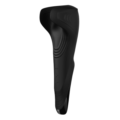 Masturbatore e massaggiatore Wand vibratore per uomini, sex toy da stimolazione, colore nero, marca Satsfyer
