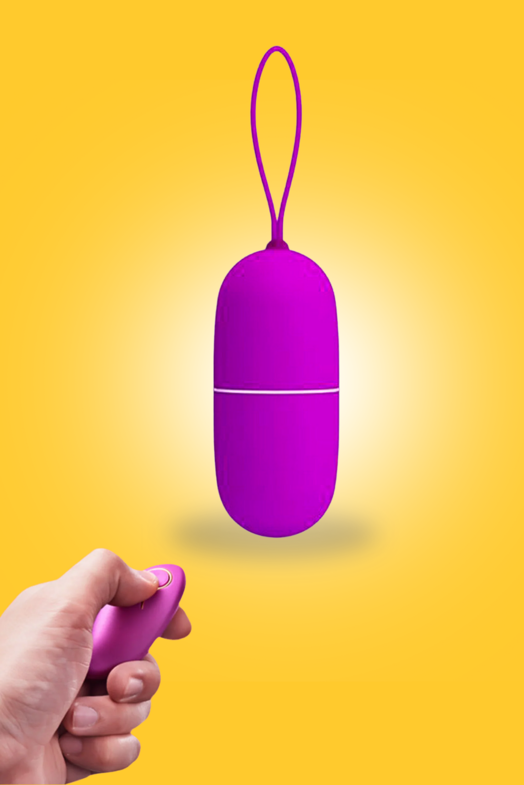 Ovetto vibrante con telecomando Arvin 7,5cm