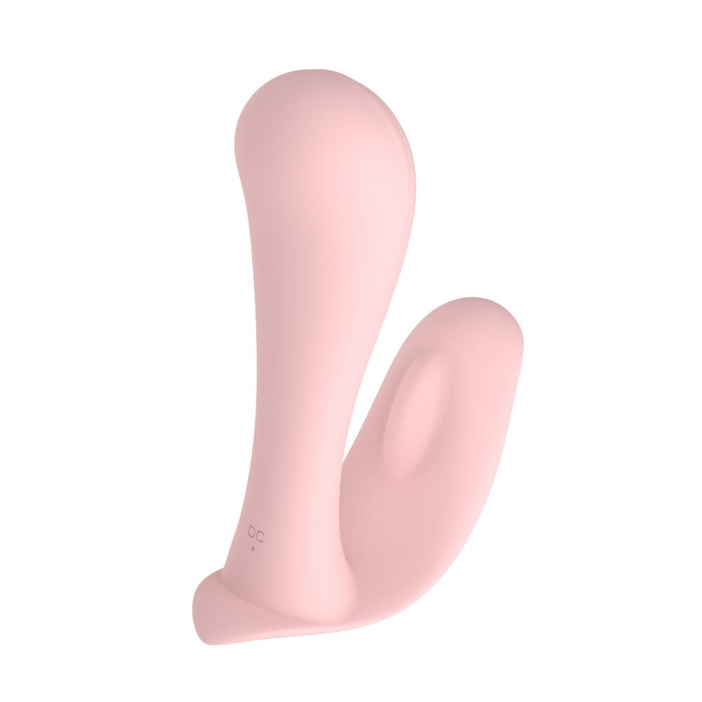 Ovetto vibrante telecomandato "iL'ov You": ovetto vaginale, sex toy a doppia stimolazione, stimola contemporanteamente clitoride e area CUV (e punto G). Telecomando per controllo a distanza con limite di 10m. Super potente e silenzioso. Materiale: silicone ipoallergenico; Brand: FeekyFeeky
