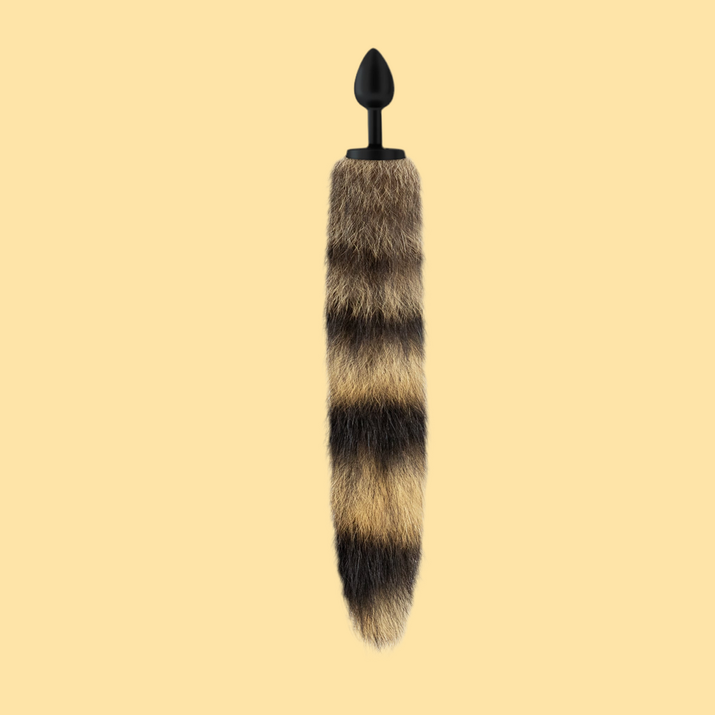 Plug con coda di volpe Foxy: sextoy plug anale con stoppino con coda.