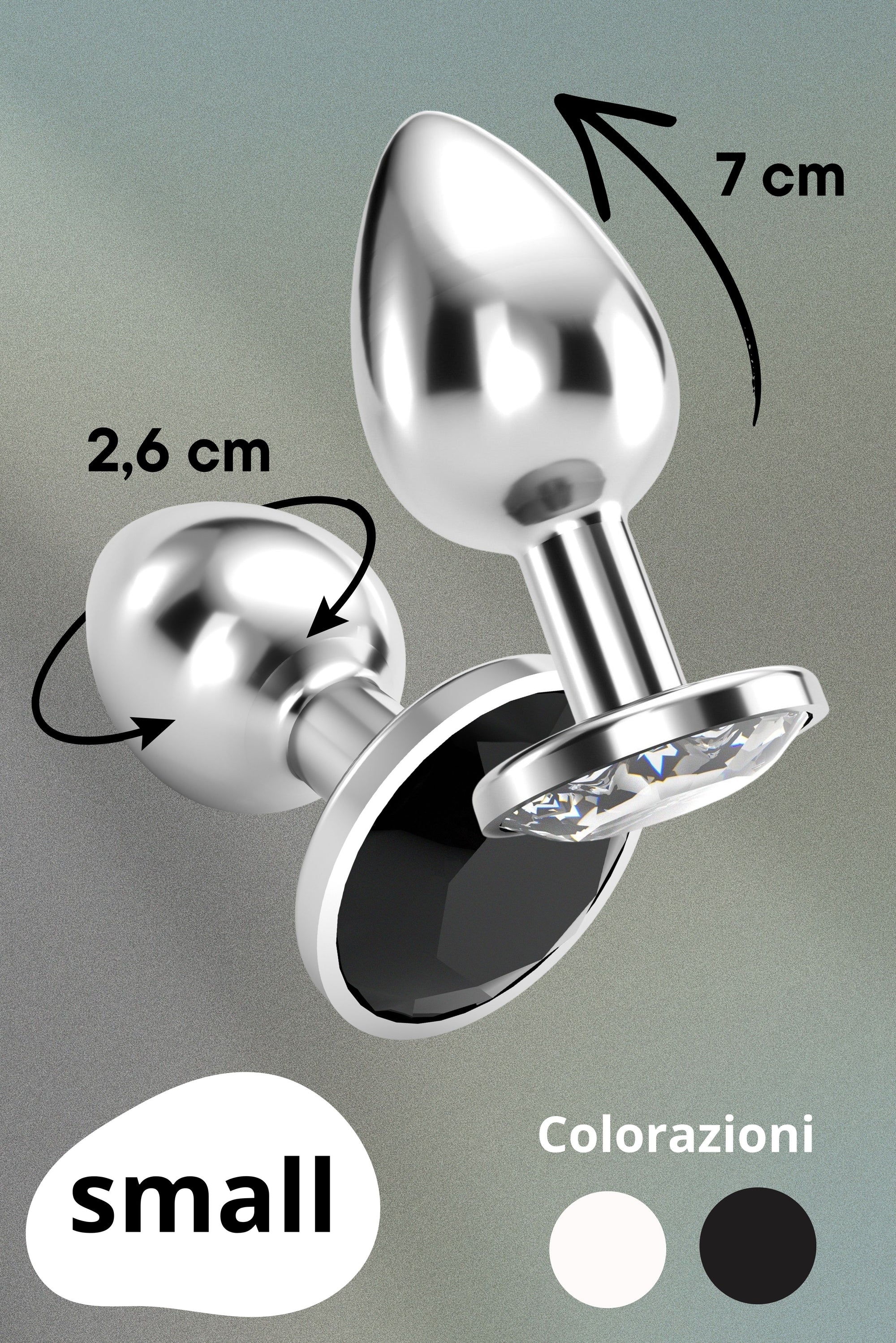 Plug Silver BIJOUX Small