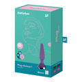 Plug Illicious: plug anale vibrante telecomandato con applicazione per il controllo a distanza. Sextoy da stimolazione anale. UNISEX. Materiale: silicone biocompatibile; Produttore: Satisfyer; Brand distributore: FeekyFeeky