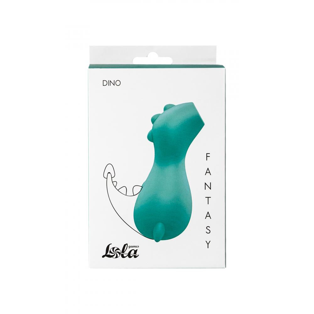 DINO: il succhiaclitoride dalla forma ergonomica super potente e multi-vibrazione. Materiale: Silicone/ABS