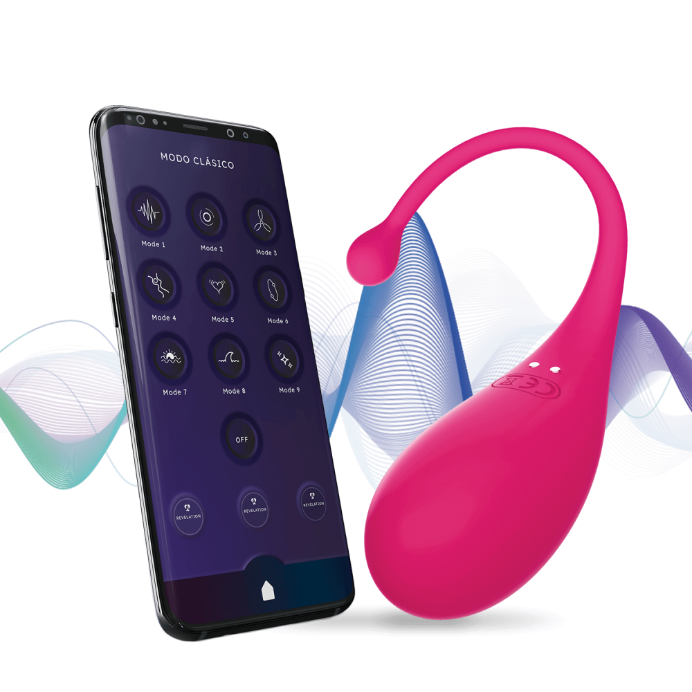 PALPITATION: sextoy ovetto vaginale multi-vibrazione telecomandato a distanza tramite applicazione per cellulare. 