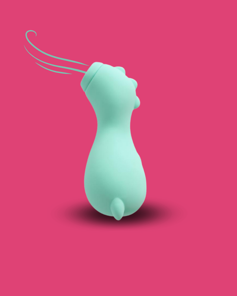 DINO: il succhiaclitoride dalla forma ergonomica super potente e multi-vibrazione. Materiale: Silicone/ABS