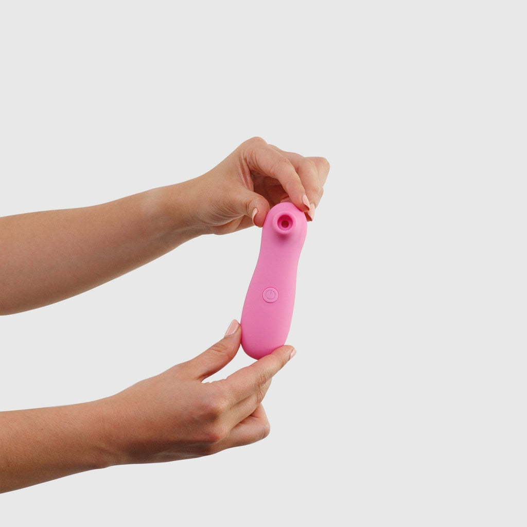 SexToy succhiaclitoride 'Tecna' con 10 livelli di vibrazione, tascabile e super potente.