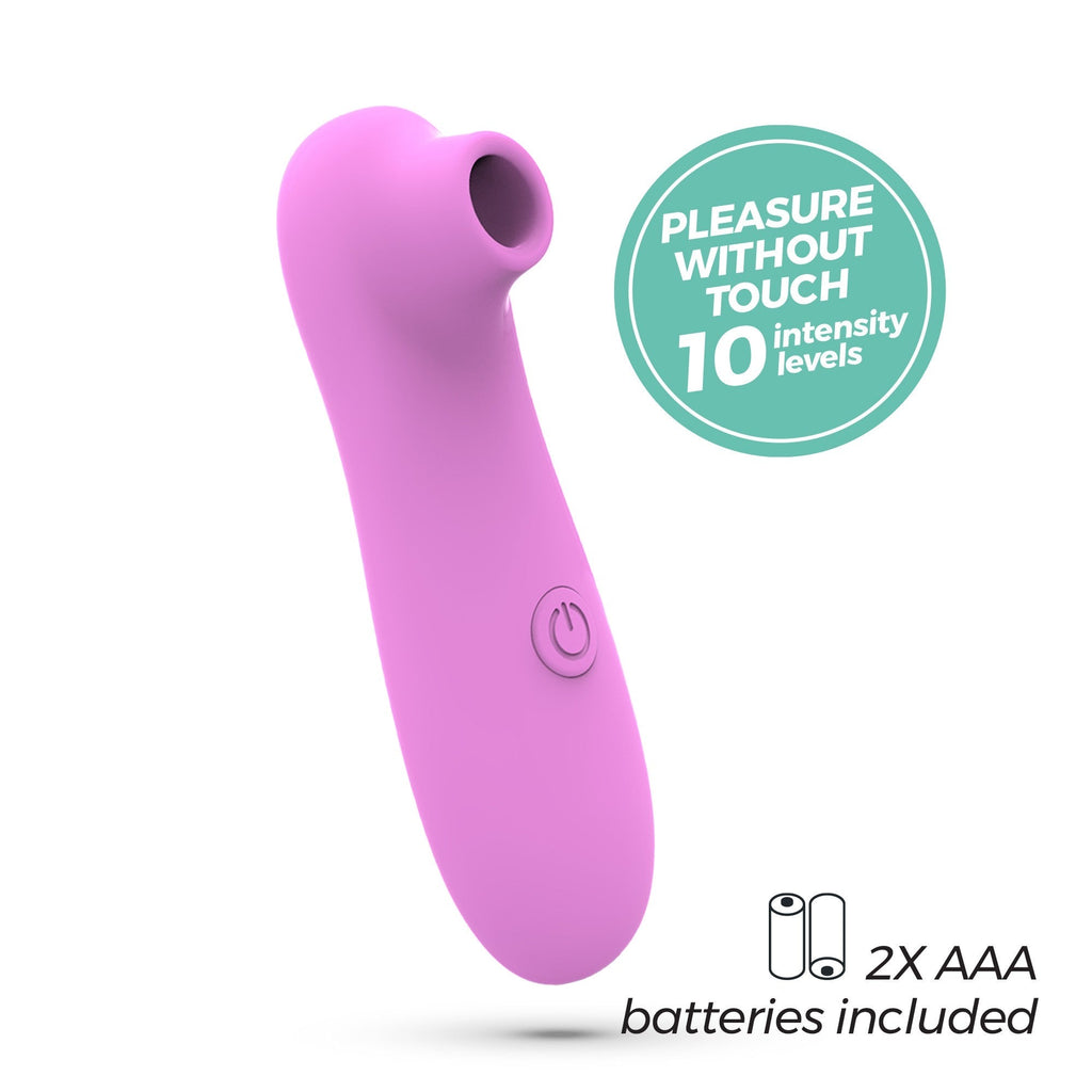 SexToy succhiaclitoride 'Tecna' con 10 livelli di vibrazione, tascabile e super potente.