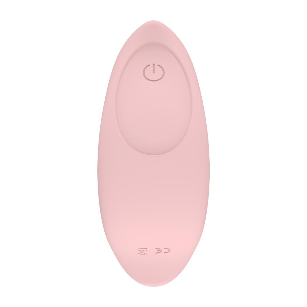 Ovetto vibrante telecomandato "iL'ov You": ovetto vaginale, sex toy a doppia stimolazione, stimola contemporanteamente clitoride e area CUV (e punto G). Telecomando per controllo a distanza con limite di 10m. Super potente e silenzioso. Materiale: silicone ipoallergenico; Brand: FeekyFeeky