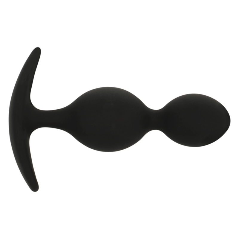 Il Plug Black&Silver è qui per conquistarti... con eleganza. Dalla forma ergonomica con doppia sfera e stoppino ad arco, questo plug è perfetto sia per principianti che per esperti navigati del piacere anale. 