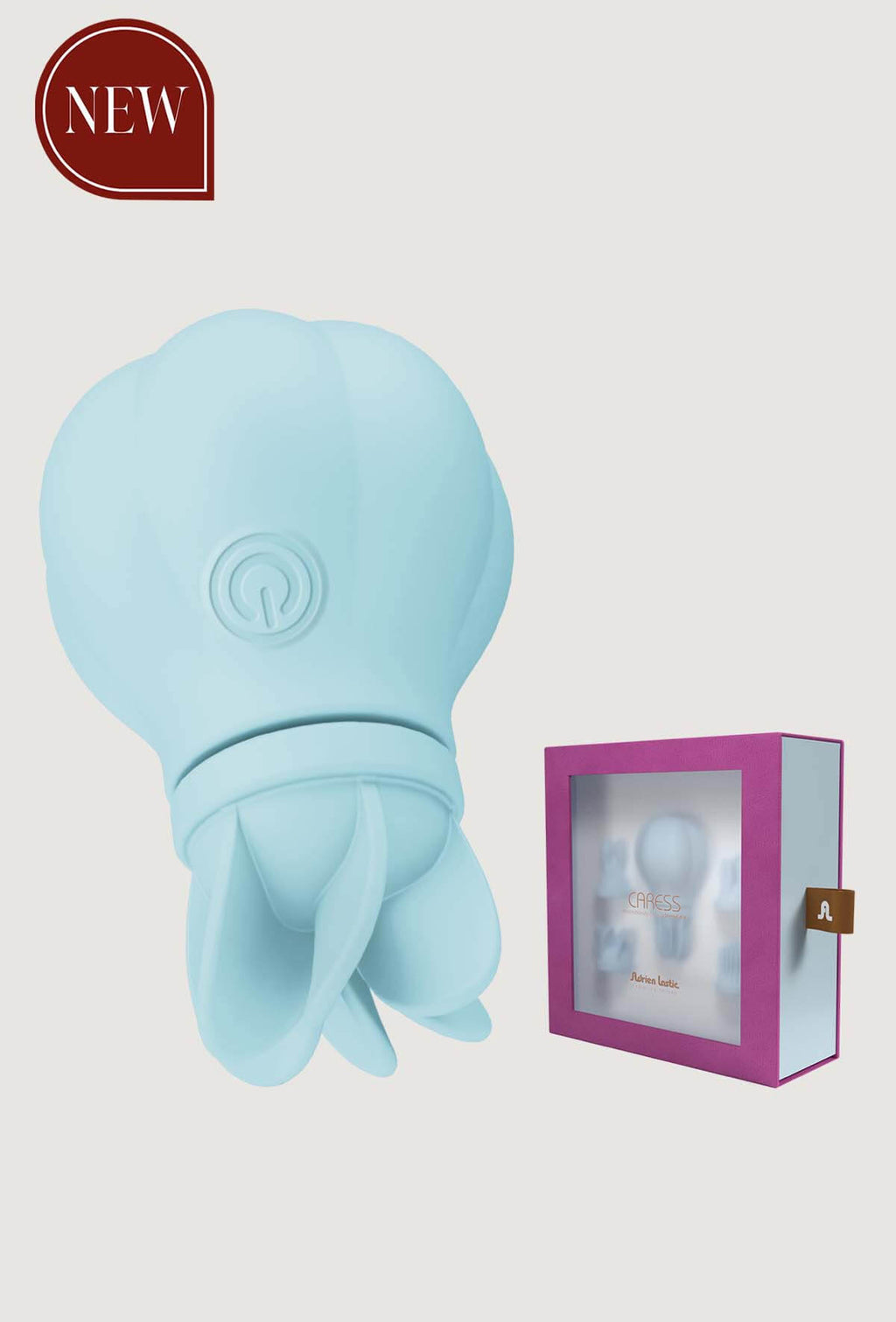 SexToy Octopussy: vibratore 5in1 da stimolazione esterna e clitoridea. 5 testine intercambiabili. Materiale: silicone/ABS.
