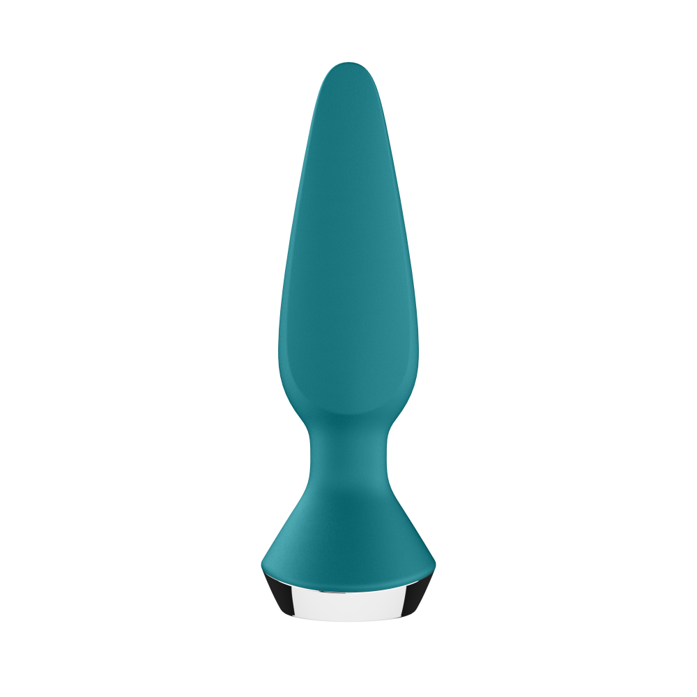 Plug Illicious: plug anale vibrante telecomandato con applicazione per il controllo a distanza. Sextoy da stimolazione anale. UNISEX. Materiale: silicone biocompatibile; Produttore: Satisfyer; Brand distributore: FeekyFeeky