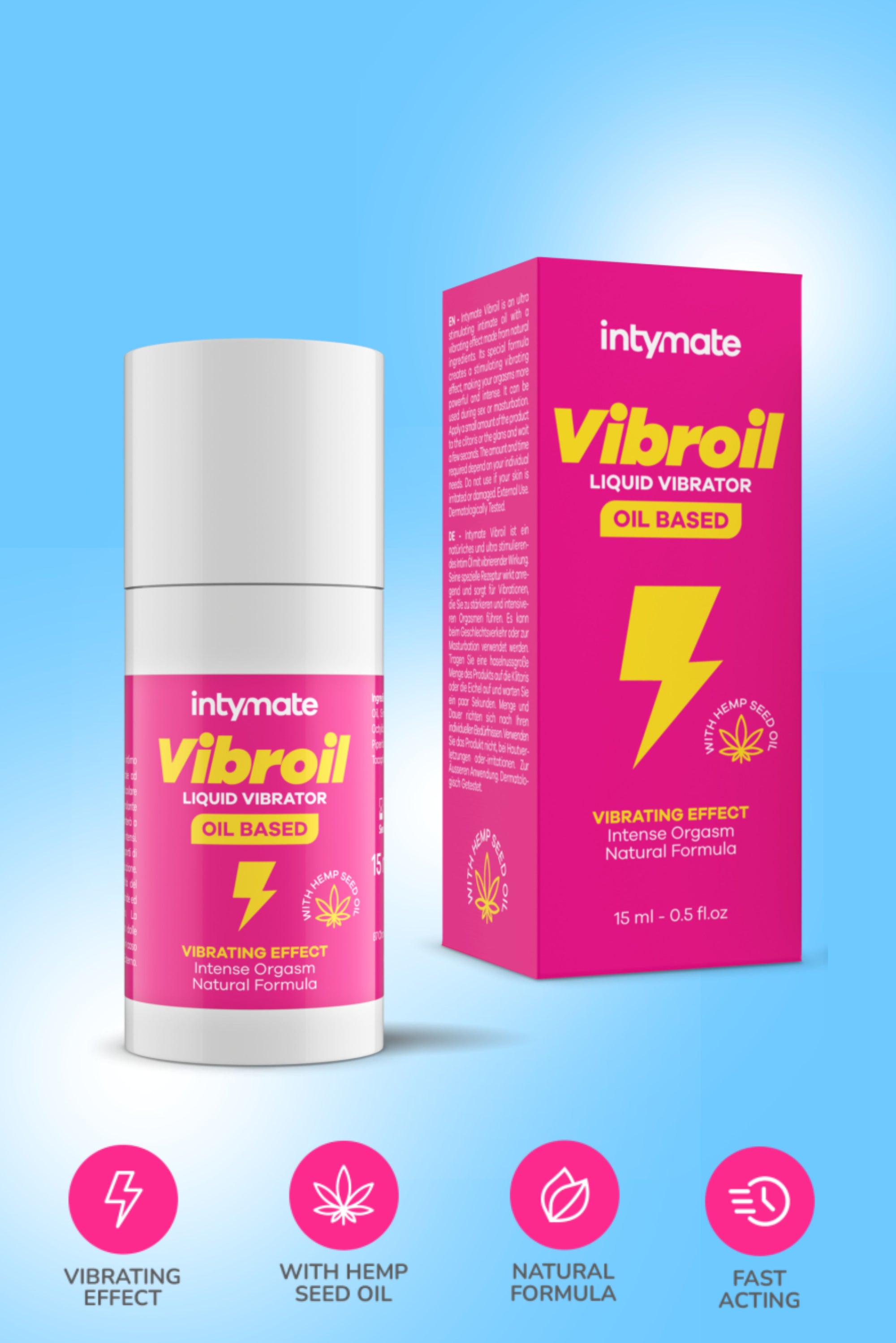 VibrOil Vibratore Liquido 15ml