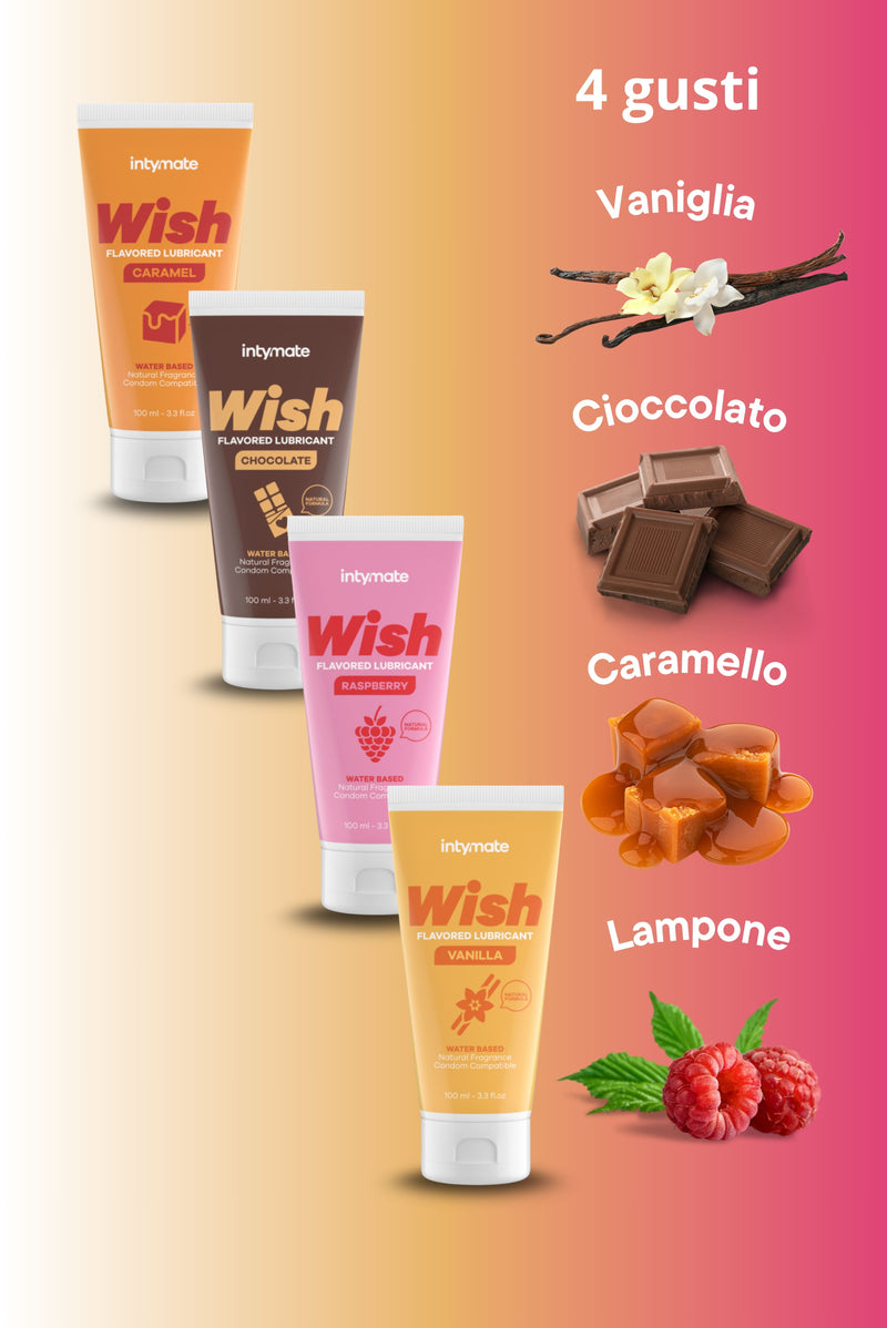 Lubrificante Aromatizzato WISH 100 ml