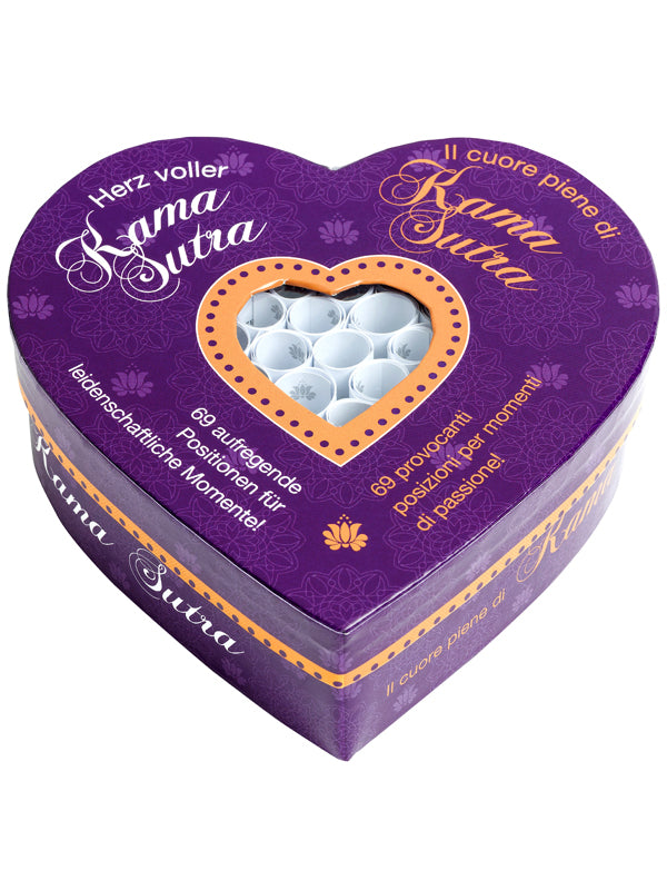 Scopri ogni sfumatura del tuo piacere con il nostro gioco erotico di coppia Kamasutra: più di 100 sfide di pura passione! Pesca un rotolino dalla scatola usando le pinzette e fatti trasportare dalle sfide.
