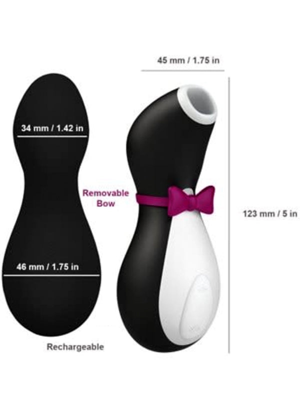 Questo piccolo pinguino è un maestro della stimolazione clitoridea a onde di pressione, con ben 11 programmi capaci di portarti in orbita – senza neanche toccarti. 