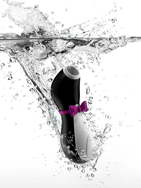 Questo piccolo pinguino è un maestro della stimolazione clitoridea a onde di pressione, con ben 11 programmi capaci di portarti in orbita – senza neanche toccarti. 