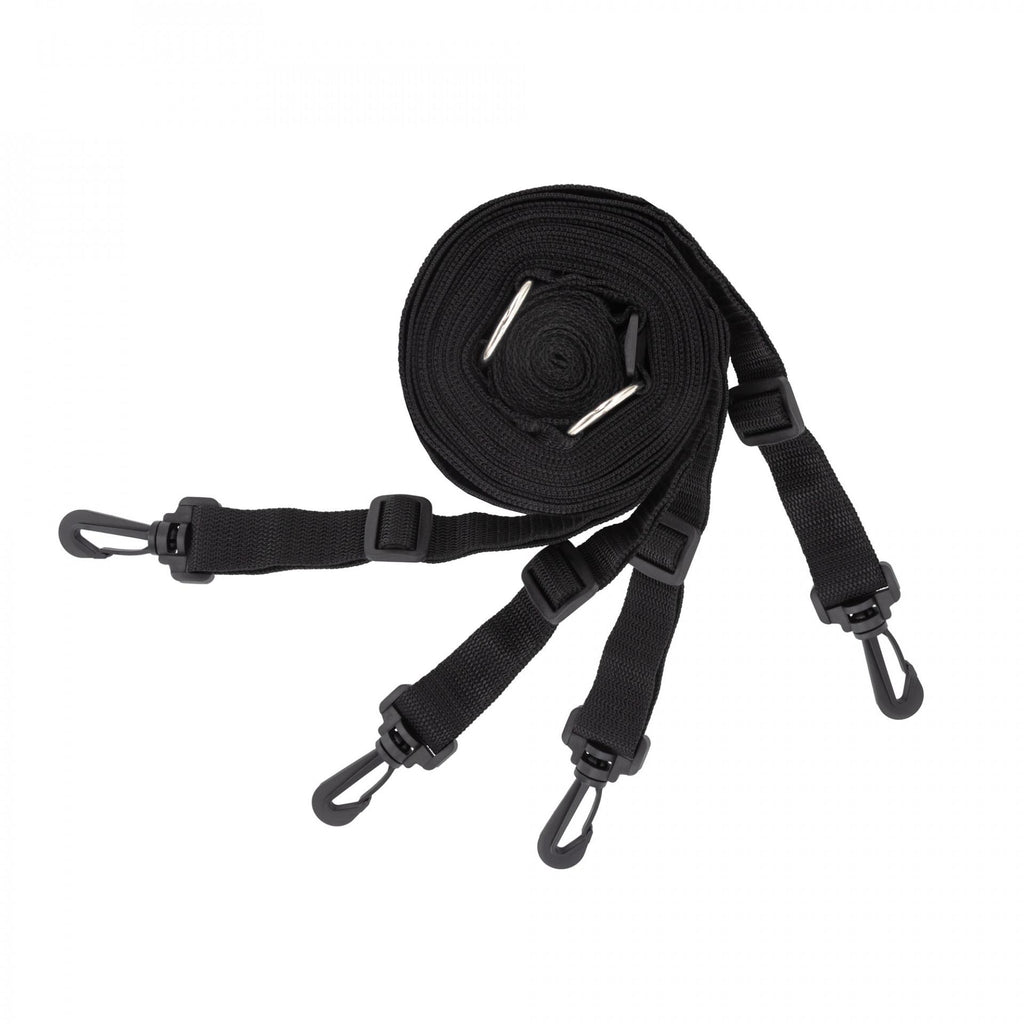 Cinghie costrittive bondage per il letto, si posizionano sotto il materasso e sono regolabili, si adattano ad ogni tipo di letto sia singolo che matrimoniale.