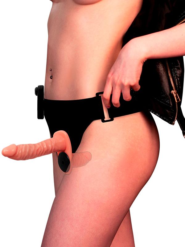 Il nostro dildo strap-on a doppia penetrazione con imbracatura innovativa è progettato per offrire una stimolazione realistica, con un comfort e una versatilità senza precedenti! 