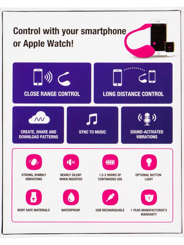 Lovense Lush 2 è l'ovetto vibrante telecomandato progettato per farvi esplorare il piacere... insieme, ovunque vi troviate. Dimenticate le discussioni su chi ha il telecomando: con Lovense Lush 2, il divertimento è nelle mani (e negli smartphone!) di entrambi! 