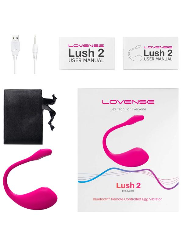 Lovense Lush 2 è l'ovetto vibrante telecomandato progettato per farvi esplorare il piacere... insieme, ovunque vi troviate. Dimenticate le discussioni su chi ha il telecomando: con Lovense Lush 2, il divertimento è nelle mani (e negli smartphone!) di entrambi! 