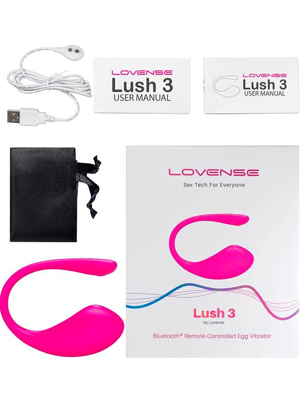 Lush 3 è l’ovetto vibrante con controllo a distanza di nuova generazione firmato Lovense: un motore ancora più potente rispetto alla versione precedente, una batteria migliorata con fino a 3 ore di vibrazioni non-stop, e un design curvo studiato per una stimolazione ancora più precisa dell’area CUV. 