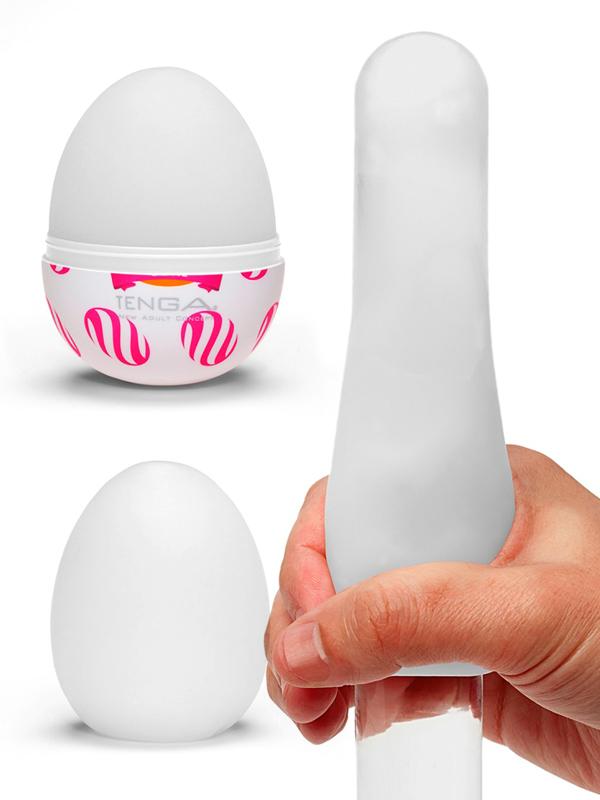 I Masturbatori Egg sono piccoli, discreti e super divertenti da usare. Ogni ovetto contiene una struttura interna diversa: onde, rilievi, spirali e altri pattern stimolanti.